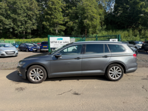 2017 Volkswagen Passat 1.6 Tdi Se Business Estate 5dr Diesel Manual Euro 6 (s/s) (120 Ps) in Grey — image 3