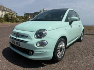 2021 Fiat 500 1.0 1.0 70hp Mild Hybrid Lounge in Green — image 4