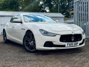 2015 Maserati Ghibli 3.0d V6 Zf Euro 5 (s/s) 4dr in White — image 2