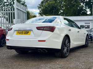 2015 Maserati Ghibli 3.0d V6 Zf Euro 5 (s/s) 4dr in White — image 6