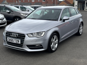 2015 Audi A3 2.0 Tdi Sport Sportback 5dr Diesel S Tronic Euro 6 (s/s) (150 Ps) in Silver — image 4