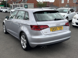 2015 Audi A3 2.0 Tdi Sport Sportback 5dr Diesel S Tronic Euro 6 (s/s) (150 Ps) in Silver — image 6