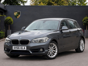 2016 BMW 1 Series 2.0 120i Sport Euro 6 (s/s) 5dr in Grey — image 3