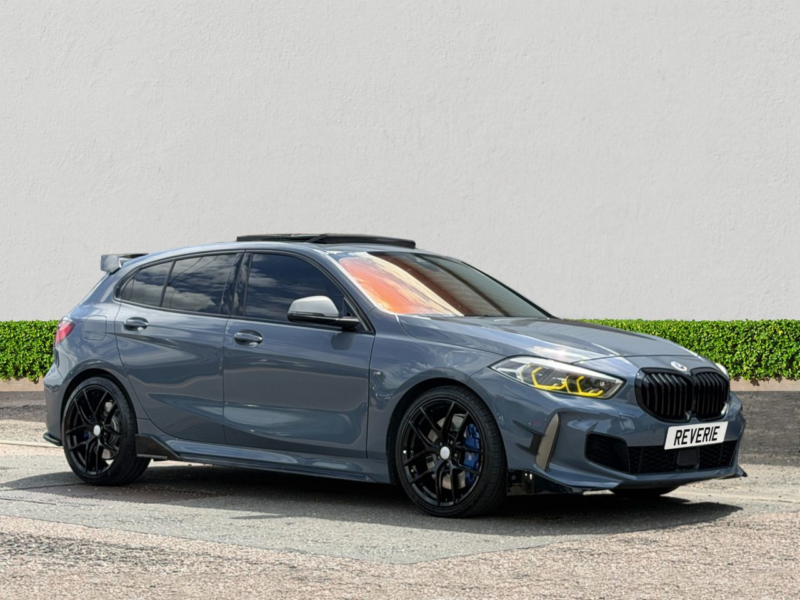 2022 BMW 1 Series 2.0 M135i Hatchback 5dr Petrol Auto Xdrive Euro 6 (s/s) (306 Ps) in Grey — image 1