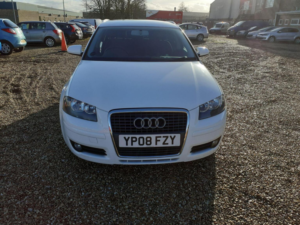 2008 Audi A3 1.6 Special Edition Sportback 5dr in White — image 2