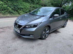 2022 Nissan Leaf 40kwh N-Connecta Auto 5dr in Grey — image 4