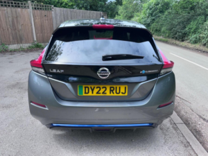 2022 Nissan Leaf 40kwh N-Connecta Auto 5dr in Grey — image 6