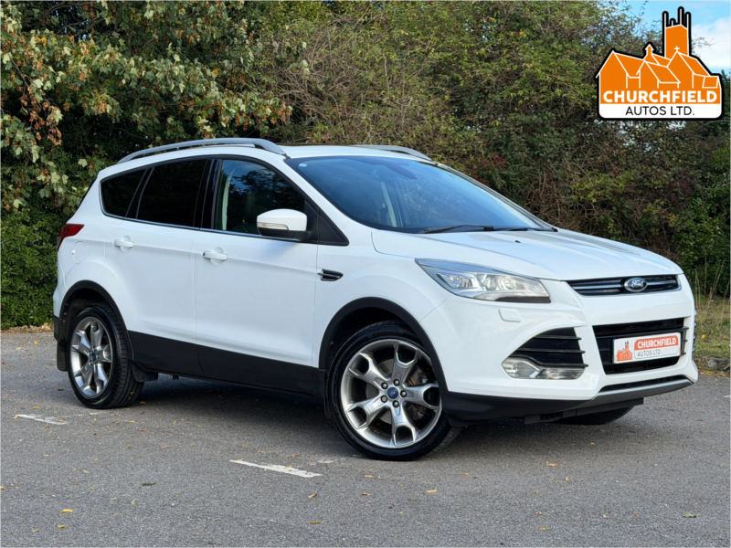 2014 Ford Kuga 2.0 Tdci Titanium X SUV 5dr Diesel Manual AWD Euro 5 (163 Ps) in White — image 1