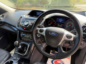 2014 Ford Kuga 2.0 Tdci Titanium X SUV 5dr Diesel Manual AWD Euro 5 (163 Ps) in White — image 5