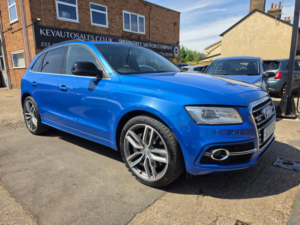 2013 Audi Sq5 3.0 Bitdi V6 SUV 5dr Diesel Tiptronic Quattro Euro 5 (s/s) (313 Ps) in Blue — image 2