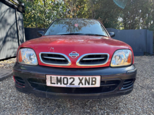2002 Nissan Micra 1.0 16v S CVT 3dr in Red — image 3