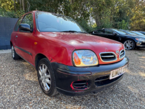 2002 Nissan Micra 1.0 16v S CVT 3dr in Red — image 4