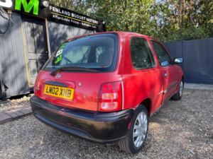 2002 Nissan Micra 1.0 16v S CVT 3dr in Red — image 6