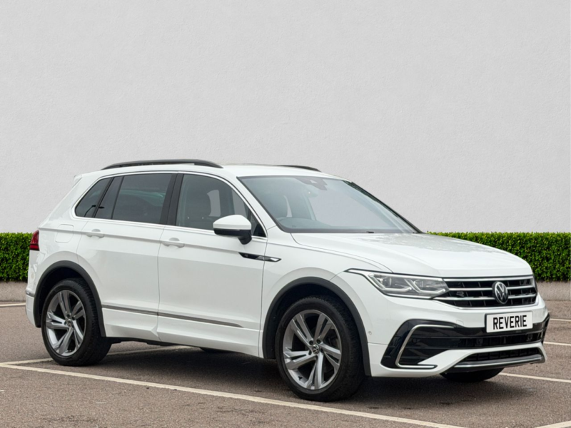 2023 Volkswagen Tiguan 1.5 Tsi R-Line Edition SUV 5dr Petrol DSG Euro 6 (s/s) (150 Ps) in White — image 1