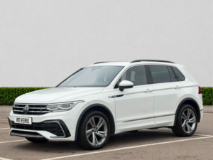 2023 Volkswagen Tiguan 1.5 Tsi R-Line Edition SUV 5dr Petrol DSG Euro 6 (s/s) (150 Ps) in White — image 3