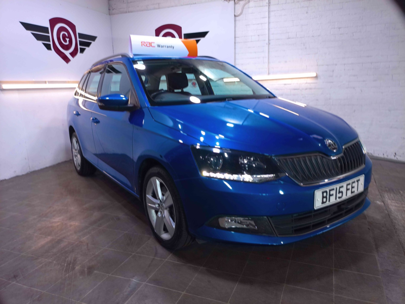 2015 Skoda Fabia 1.2 Tsi Se L in Blue — image 1