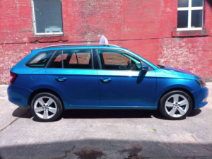 2015 Skoda Fabia 1.2 Tsi Se L in Blue — image 3