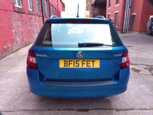 2015 Skoda Fabia 1.2 Tsi Se L in Blue — image 5