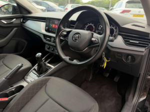2023 Skoda Scala 1.0 Tsi Se Euro 6 (s/s) 5dr in Black — image 3