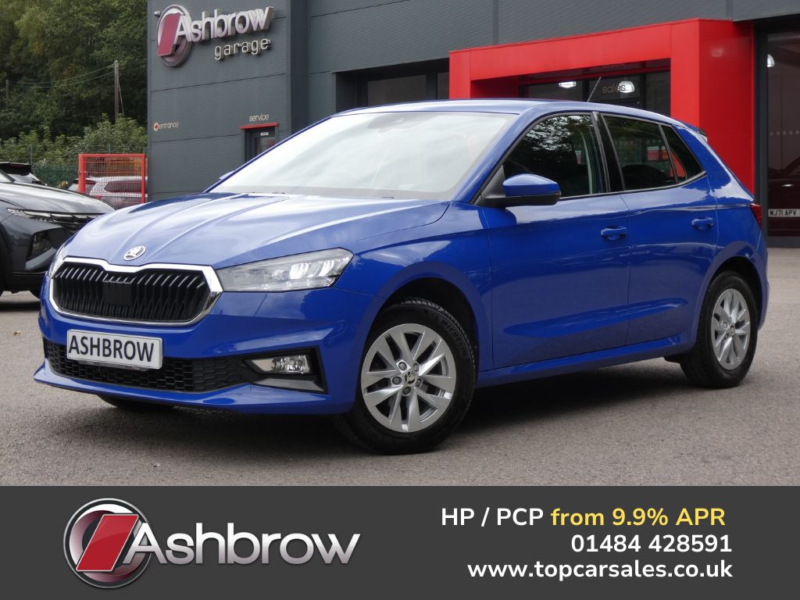 2024 Skoda Fabia 1.0 Tsi Se Comfort 5d 95 S/s in Blue — image 1
