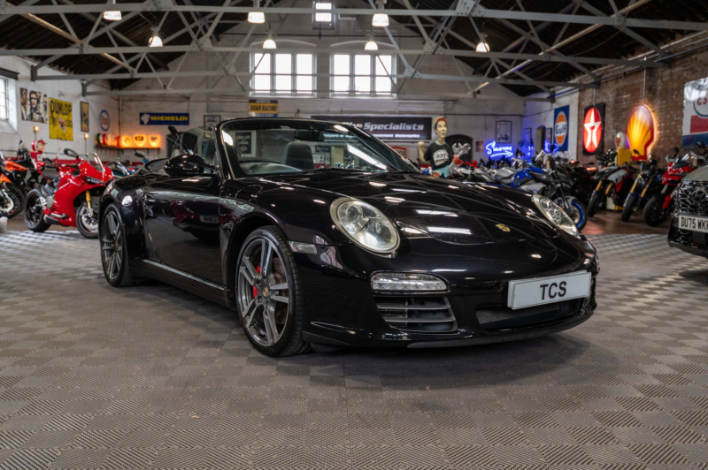 2011 Porsche 911 3.8 997 Carrera 4s Cabriolet *bose Cruise H/seats Dab Bluetooth Psm Full Leather* in Black — image 1