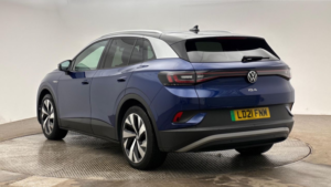 2021 Volkswagen Id.4 Pro Performance 77kwh 1st Edition SUV 5dr Electric Auto (204 Ps) in Blue — image 3