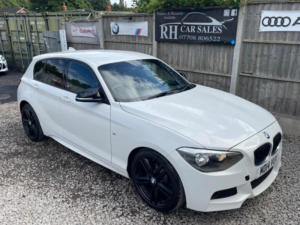 2014 BMW 1 Series 2.0 116d M Sport Euro 5 (s/s) 5dr in White — image 2