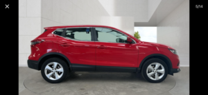 2017 Nissan Qashqai 1.5 Dci Acenta in Red — image 5