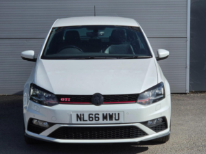 2016 Volkswagen Polo 1.8 Tsi Bluemotion Tech Gti DSG Euro 6 (s/s) 3dr in White — image 3