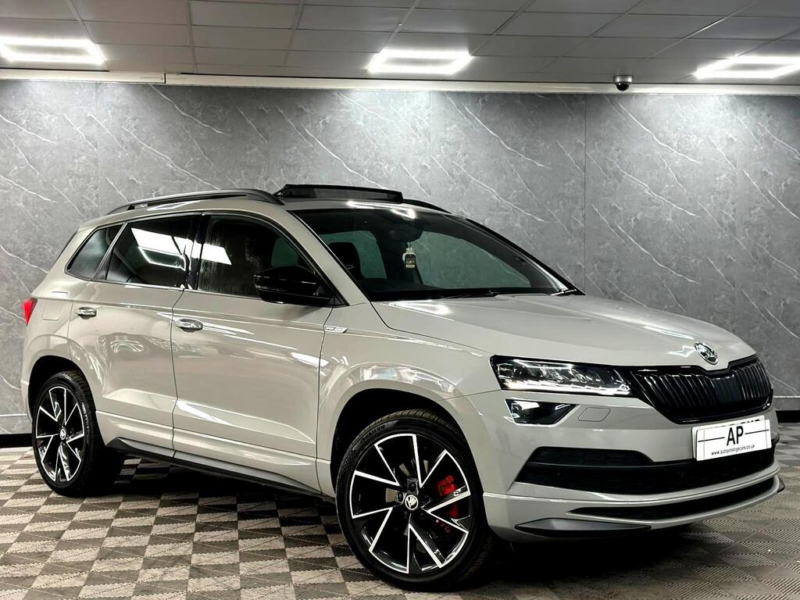 2020 Skoda Karoq 2.0 Tsi Sportline SUV 5dr Petrol DSG 4WD Euro 6 (s/s) (190 Ps) in Grey — image 1