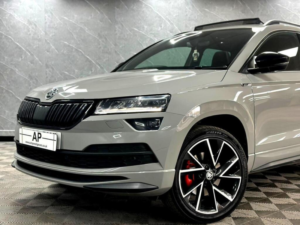 2020 Skoda Karoq 2.0 Tsi Sportline SUV 5dr Petrol DSG 4WD Euro 6 (s/s) (190 Ps) in Grey — image 3