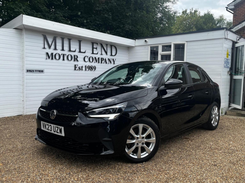 2023 Vauxhall Corsa 1.2 Turbo Design Euro 6 (s/s) 5dr in Black — image 1