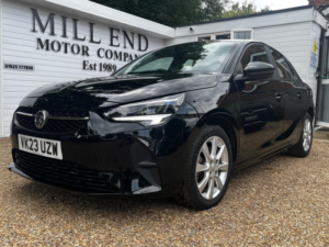 2023 Vauxhall Corsa 1.2 Turbo Design Euro 6 (s/s) 5dr in Black — image 6
