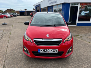 2020 Peugeot 108 1.0 Allure Hatchback 5dr Petrol Manual Euro 6 (s/s) (72 Ps) in Red — image 2