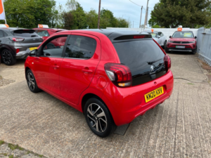 2020 Peugeot 108 1.0 Allure Hatchback 5dr Petrol Manual Euro 6 (s/s) (72 Ps) in Red — image 5
