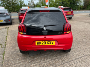 2020 Peugeot 108 1.0 Allure Hatchback 5dr Petrol Manual Euro 6 (s/s) (72 Ps) in Red — image 6