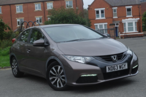 2014 Honda Civic 1.6 I-Dtec Se Euro 5 (s/s) 5dr in Brown — image 3