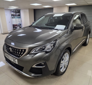 2017 Peugeot 3008 1.2 Puretech Allure SUV 5dr Petrol Manual Euro 6 (s/s) (130 Ps) in Grey — image 2
