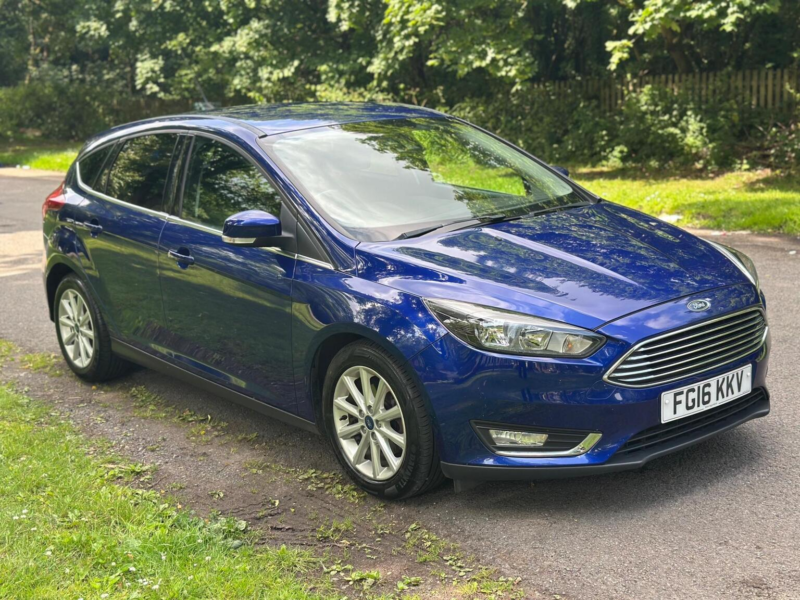 2016 Ford Focus 1.5 Tdci Titanium Euro 6 (s/s) 5dr in Blue — image 1
