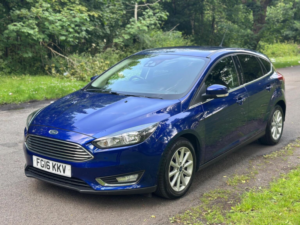 2016 Ford Focus 1.5 Tdci Titanium Euro 6 (s/s) 5dr in Blue — image 4