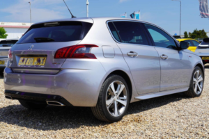 2020 Peugeot 308 1.2 Puretech Gpf Gt Line Eat Euro 6 (s/s) 5dr in Grey — image 2