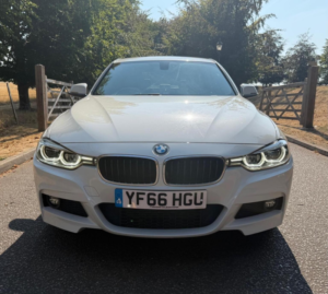 2016 BMW 3 Series 2.0 320d M Sport Auto Euro 6 (s/s) 4dr in White — image 3
