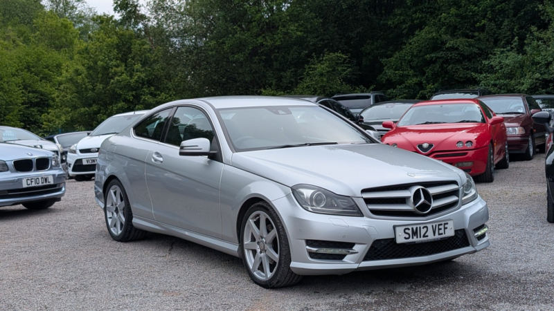 2012 Mercedes-Benz C Class 2.1 C220 Cdi Blueefficiency Amg Sport in Silver — image 1