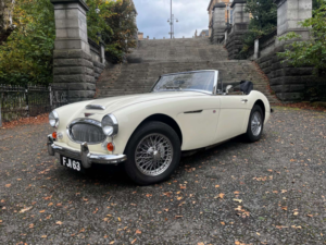 1966 Austin Healey 3000 in White — image 2
