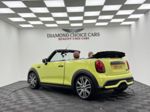 2022 MINI Convertible 2.0 Convertible Cooper S Exclusive in Yellow — image 5