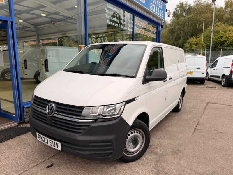 2023 Volkswagen Transporter 2.0 Tdi T32 Startline Panel Van 5dr Diesel Manual Fwd Swb Euro 6 110 Ps in White — image 1