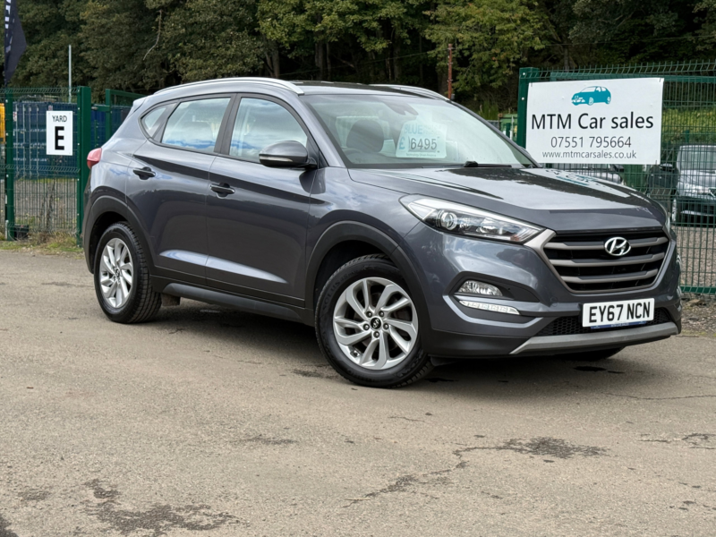 2017 Hyundai Tucson 2.0 Crdi Blue Drive Se Nav SUV 5dr Diesel Manual Euro 6 (s/s) (136 Ps) in Grey — image 1