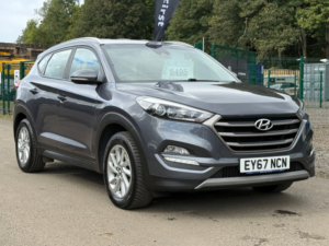 2017 Hyundai Tucson 2.0 Crdi Blue Drive Se Nav SUV 5dr Diesel Manual Euro 6 (s/s) (136 Ps) in Grey — image 3