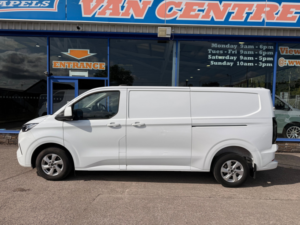 2024 Ford Transit Custom 2.0 300 Ecoblue Limited Panel Van 5dr Diesel Manual L2 H1 Euro 6 136 Ps in White — image 4