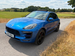 2017 Porsche Macan 3.0t V6 Gts SUV 5dr Petrol Pdk 4WD Euro 6 (s/s) (360 Ps) in Blue — image 5